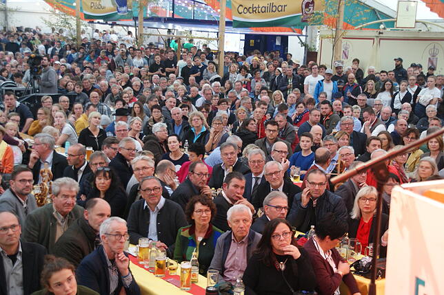 Bild 29: Bilder vom 728. Schätzele-Markt: Volksfestplatz, Food-Stände und Mittelstandskundgebung mit Jens Spahn