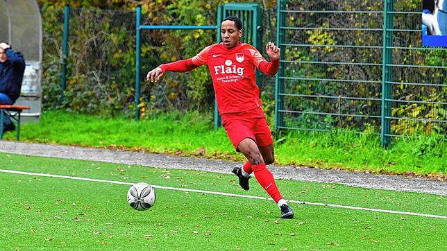 Pokalsieg: Nori Bächle, der schon mehrfach bei den Aktiven eingesetzt wurde, traf für die A-Junioren des FC Tiengen 08 beim Pokal-Coup ...