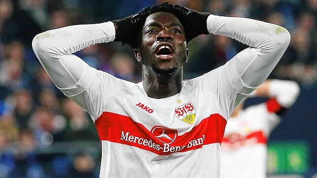 Enttäuschter Schwabe: VfB-Spieler Silas Katompa Mvumpa bei der Niederlage bei Schlusslicht Schalke.