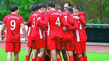 Bild : FC Tiengen 08 gewinnt mit 1:0 gegen den FC Emmendingen und feiert den ersten Sieg – wir haben Fotos!