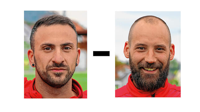 Nedzad Plavci (links, 30 Jahre) und Silvio Battaglia (30).