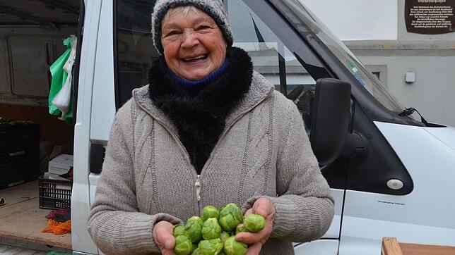 Preist die abwehrsteigernden Kräfte von Rosenkohl an: Pia Brugger.