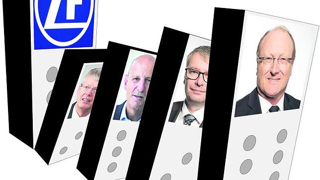 Ausgeschieden (von links): Forschungsleiter Harald Naunheimer, Ex-Chefkontrolleur Giorgio Behr, Ex-Firmen-Chef Stefan Sommer. Die ...
