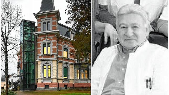 In der Villa Rupp (links) war seit 2012 die Praxis von Hausarzt Hussam Abbasi. Der Mediziner ist im Alter von 80 Jahren verstorben.