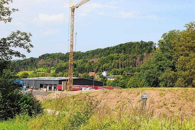 Gewerbe: Auch im Gewerbegebiet Eggingen wird gebaut.