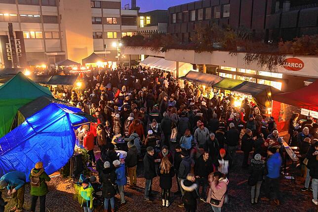 Der St. Georgener Marktplatz ist immer wieder Mittelpunkt wichtiger Veranstaltungen. Hier zuletzt beim Weihnachtsmarkt Anfang Dezember. ...