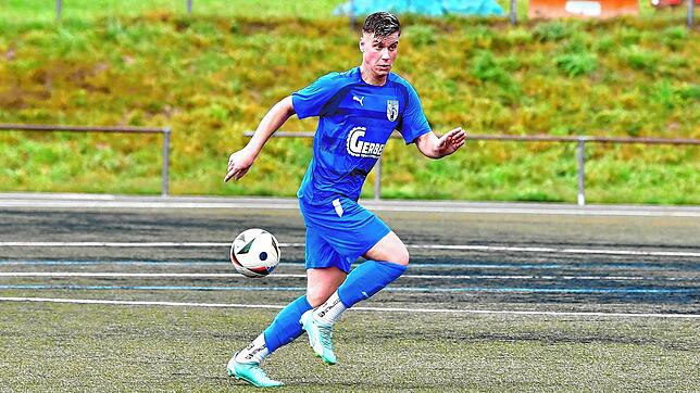Torriecher: Yannick Kluckler – hier beim Spiel vor einer Woche in Brennet – traf doppelt für die SF Schliengen und sicherte seiner Elf ...