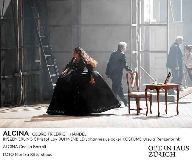 Georg Friedrich Händels &bdquo;Alcina&ldquo; mit Cecilia Bartoli steht in der kommenden Saison auch wieder auf dem Spielplan der Oper ...
