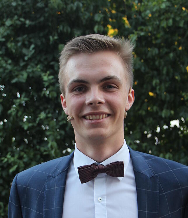 Timon Gruner (18) aus Tiengen.
