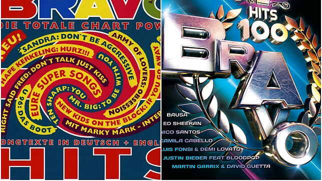 1992 erschien die Bravo Hits zum allerersten Mal. Jetzt, 26 Jahre später, gibt es die 100. CD mit einigen Best-of-Hits. Darunter Britney ...