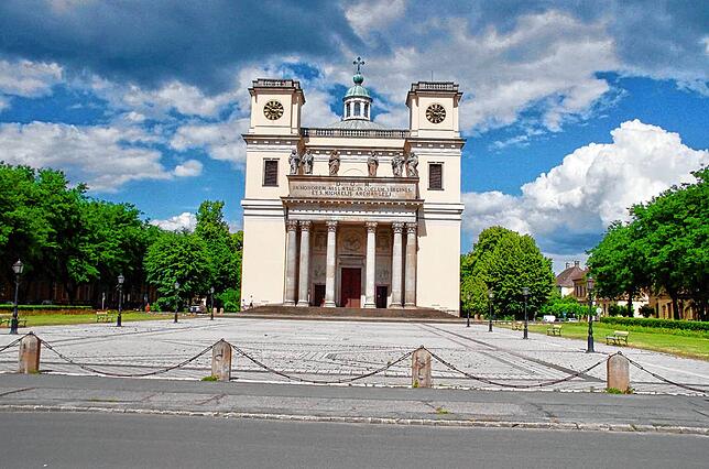 Die Kathedrale in Vác