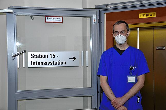 Michael Bentele verbringt Weihnachten wieder im Hegau-Bodensee-Klinikum.