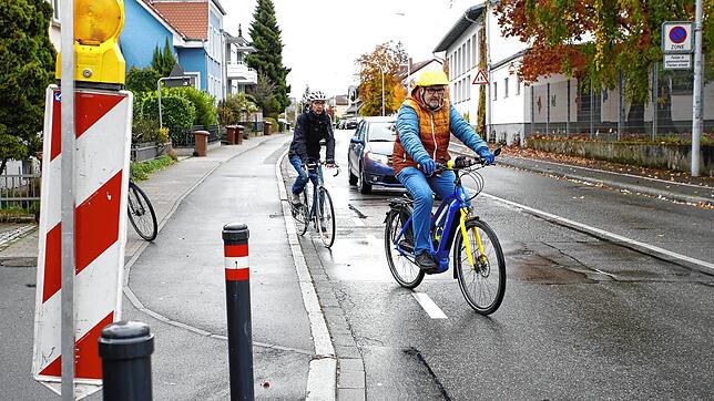 Bild : Wenn es mal wieder eng wird: Hier müssen Radfahrer in Konstanz besonders vorsichtig sein