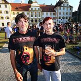 Wenn der Vater mit dem Sohne: Siegfried Maier (links) und Michael Maier aus Tuttlingen in Salem.