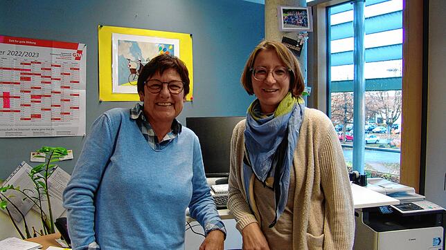 Karin Hiestand (links) ist seit diesem Schuljahr Rektorin der Gemeinschaftsschule Salem. Mit ihrem Team steht sie für Kontinuität und ...