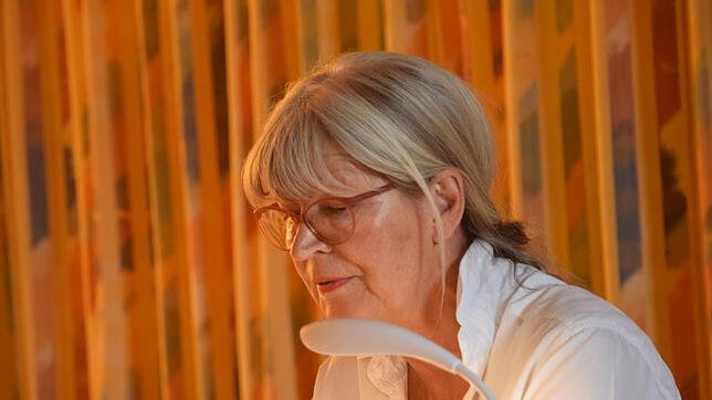 Karin Nowak liest aus "WEGLESE".