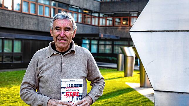 Werner Pflug, Molekularbiologe und Pionier der DNA-Analyse in der Forensik, hat ein Buch geschrieben: &bdquo;Verräterische Gene &ndash; ...