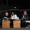 "Landshut"-Talk im Friedrichshafener Dornier Museum (von links): Jürgen Vietor, Gabriele von Lutzau, Diana Müll und Jutta Knauf sowie ...