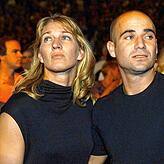 Steffi Graf und Andre Agassi 1999, da war die Beziehung noch ganz frisch.