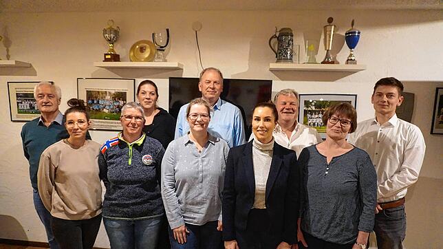Ein Teil der Kandidaten der CDU (von links): Edgar Weidele, Kim Lenz, Antje Hauck, Nadine Fischer, Janine Körner, Bernhard Diehl, Sara ...