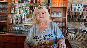 Anita Boeckh im Leiterwagen in Konstanz-Wollmatingen. Sie möchte an Altbewährtem festhalten, plant aber auch eigene Akzente setzen und ...