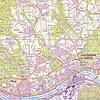 Im Ausschnitt aus der neu erschienenen Topographischen Karte des Blattes Laufenburg (Baden) im Maßstab 1:25 000 sind die Gemeinden ...