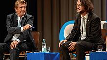 In der Wahlarena lieferten sich vor allem CDU-Kandidat Thomas Bareiß (links) und Johannes Kretschmann, Kandidat der Grünen, einen heißen ...