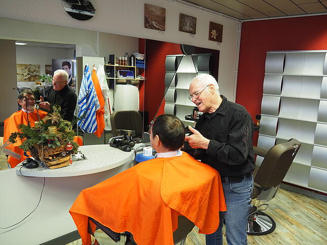 Klaus Vogel konzentrierte sich in den letzten Jahren auf den Herrensalon.