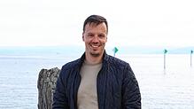 Aus Liebe zum Bodensee ist er nach Immenstaad gezogen – jetzt will Stephan Lederle Bürgermeister werden.