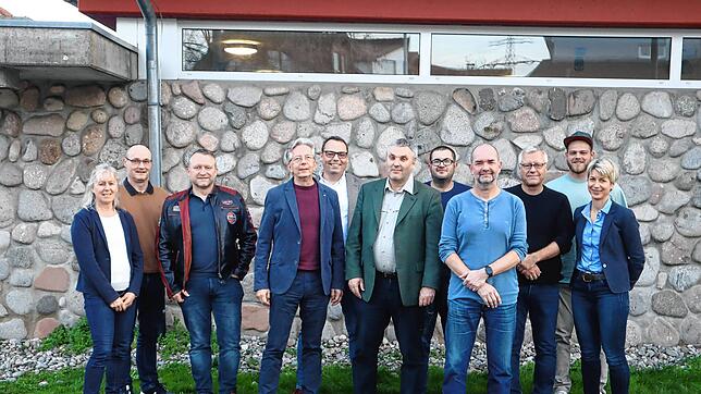 Die Kandidaten für den Ortschaftsrat Gurtweil (von links): Renate Stritt, Josef Sutter, Thilo Weise, Roland Müller, Claudio Helling, ...
