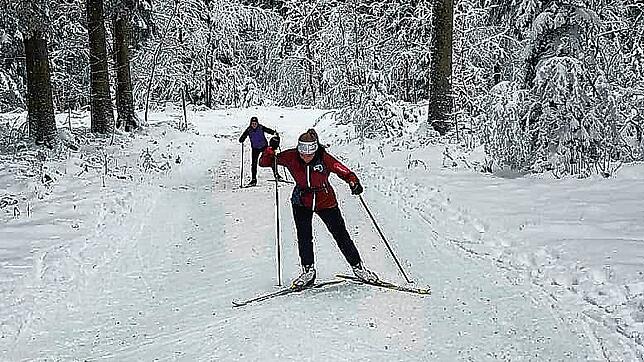 Dem gesunden Langlaufsport frönen kann man derzeit bestens in der Raumschaft Triberg.