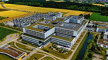 Das Schwarzwald-Baar Klinikum in seinem derzeitigen Zustand. Ein möglichere Anbau könnte in der unteren Bildmitte entstehen.