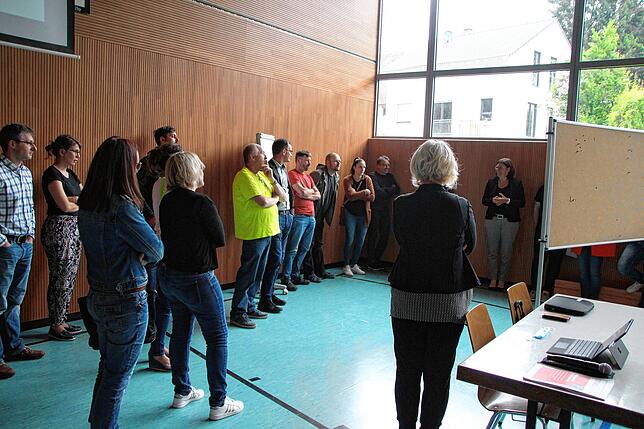 Im Anschluss an die Info-Veranstaltung zur Bildungslandschaft Stühlingen in der Ehrenbachhalle Weizen am Mittwoch konnten die Anwesenden ...