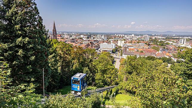 Freiburg ist die Stadt mit dem größten Höhenunterschied