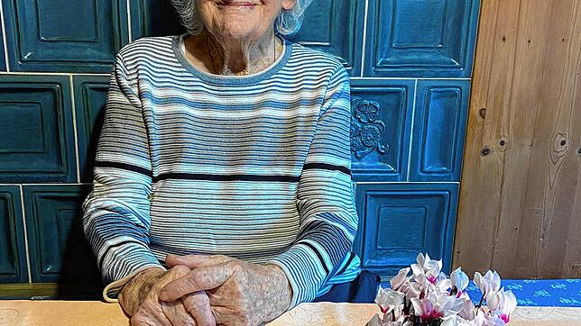 Emilie Gromann aus Riedern am Wald feiert am 20. September bei guter geistiger und körperlicher Fitness ihren 100. Geburtstag. Foto: ...