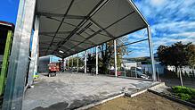 Hier entsteht eine neue Produktions- und Lagerhalle: Der Flugsitz-Hersteller ZIM Aircraft Seating investiert in den Standort Markdorf.