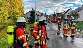 Im Engener Ortsteil Welschingen ist am Sonntagnachmittag die Feuerwehr gefordert.