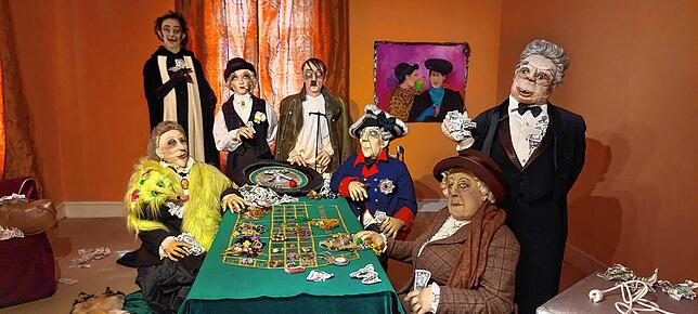 Der Roulette-Salon.
