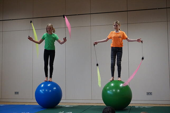 Wieder mit dabei &ndash; Zirkus Zebrasco. Von 17 bis 19 Uhr sind die jungen Artisten in Kadelburg bei dem Unternehmen Holzbau Tritschler ...
