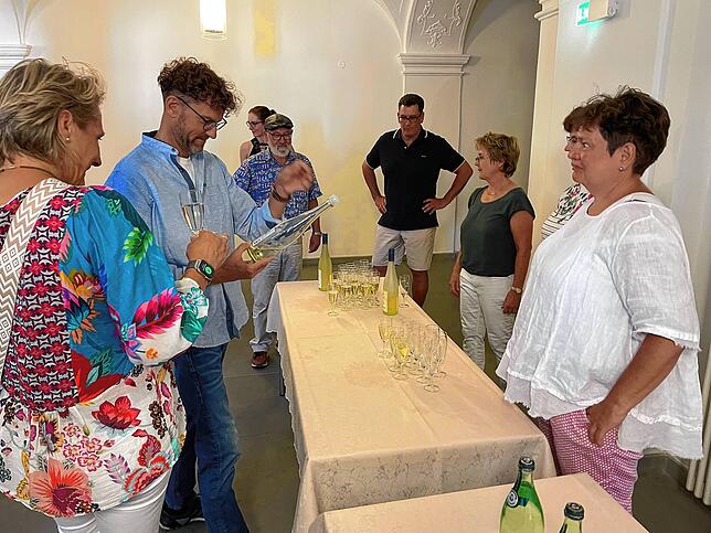 Als kleiner Willkommenstrunk darf es auch beim Müller-Thurgau-Preis ein Secco sein &ndash; dieses Mal vom Spitalweingut Konstanz und vom ...