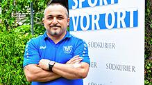 Zuversichtlich: Sportchef Franco Viteritti peilt mit dem TuS Stetten einen Spitzenplatz in der Bezirksliga an.