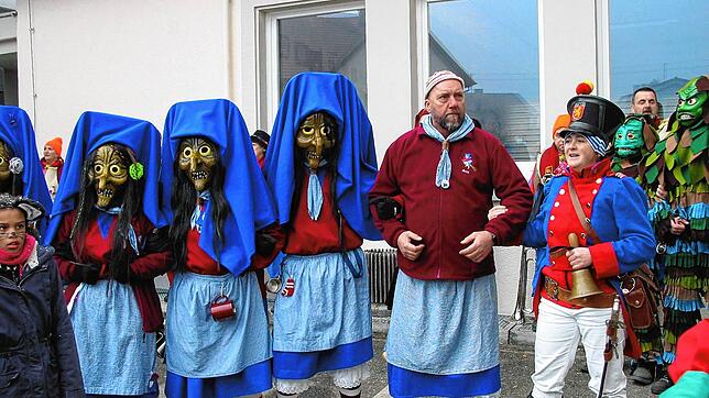 Bild : Bilder von der Fasnacht in Aach