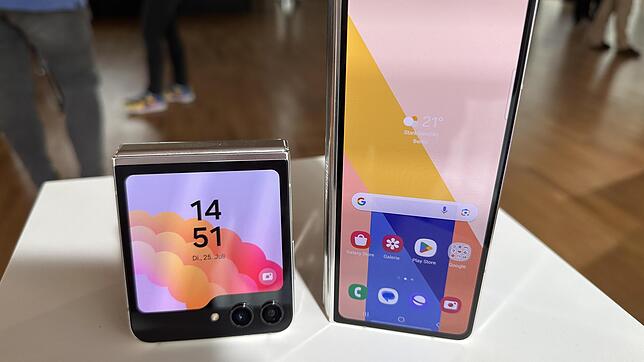 Konkurrent Samsung hat schon länger mit seinem Galaxy Flip vorgelegt und ein faltbares Smartphone auf den Markt gebracht. Zieht Apple ...