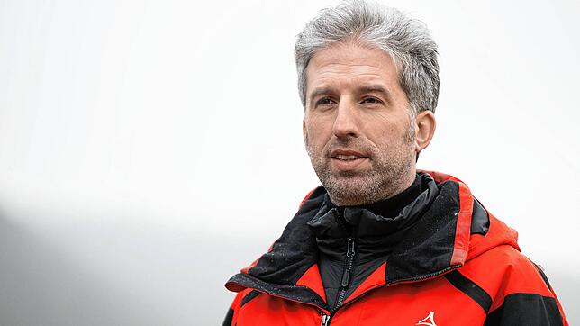 Boris Palmer (Bündnis 90 / Die Grünen), Oberbürgermeister von Tübingen, spricht bei einem Pressetermin zur Vorstellung eines ...