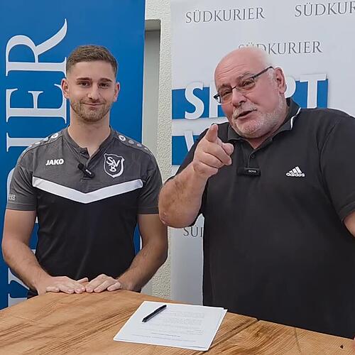 SÜDKURIER-Querpass mit André Holzapfel