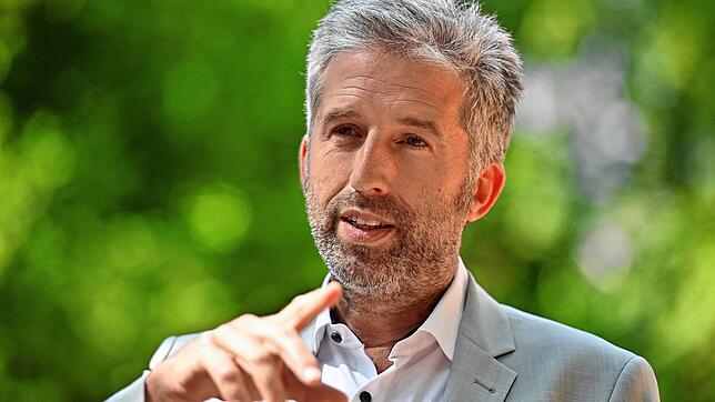 Bild : Boris Palmer beim SÜDKURIER VS-Forum: Auftritt zum Nachschauen