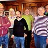 Die Grünen nominieren die Kandidaten für die Gemeinderatswahl in Laufenburg. Im Bild von links: Malte Thomas, Ruth Friedrich, Gregor ...