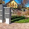 Bepflanzt wurde die bislang freie Mitte des Rondells am Urnenstelenstandort des Friedhofs Grafenhausen. Bauhofleiter Michael Lüber ...