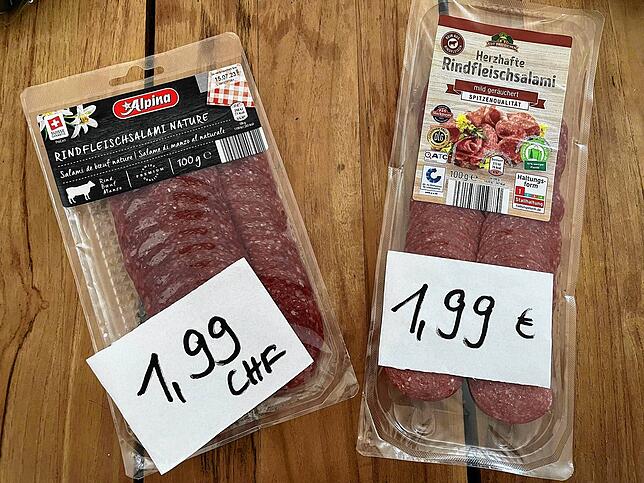 Bild 3: Preisvergleich Schweiz: Wie günstig ist Aldi in der Schweiz wirklich?