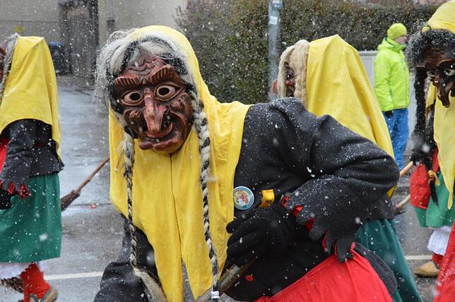 Bild 15: Bilder vom Narrensprung beim Ringtreffen des Alemannischen Narrenrings (Teil 5)